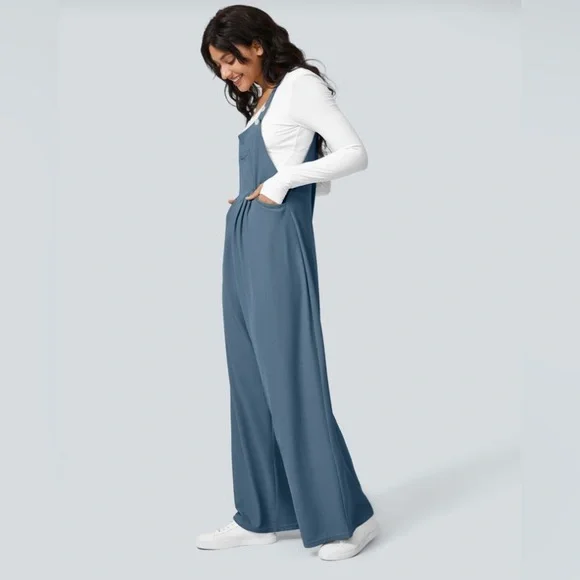 HALARA Waffle Jumpsuit - Picture 1 of 7